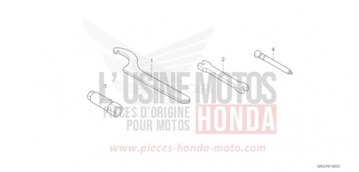 OUTILS CRF450RR de 2024